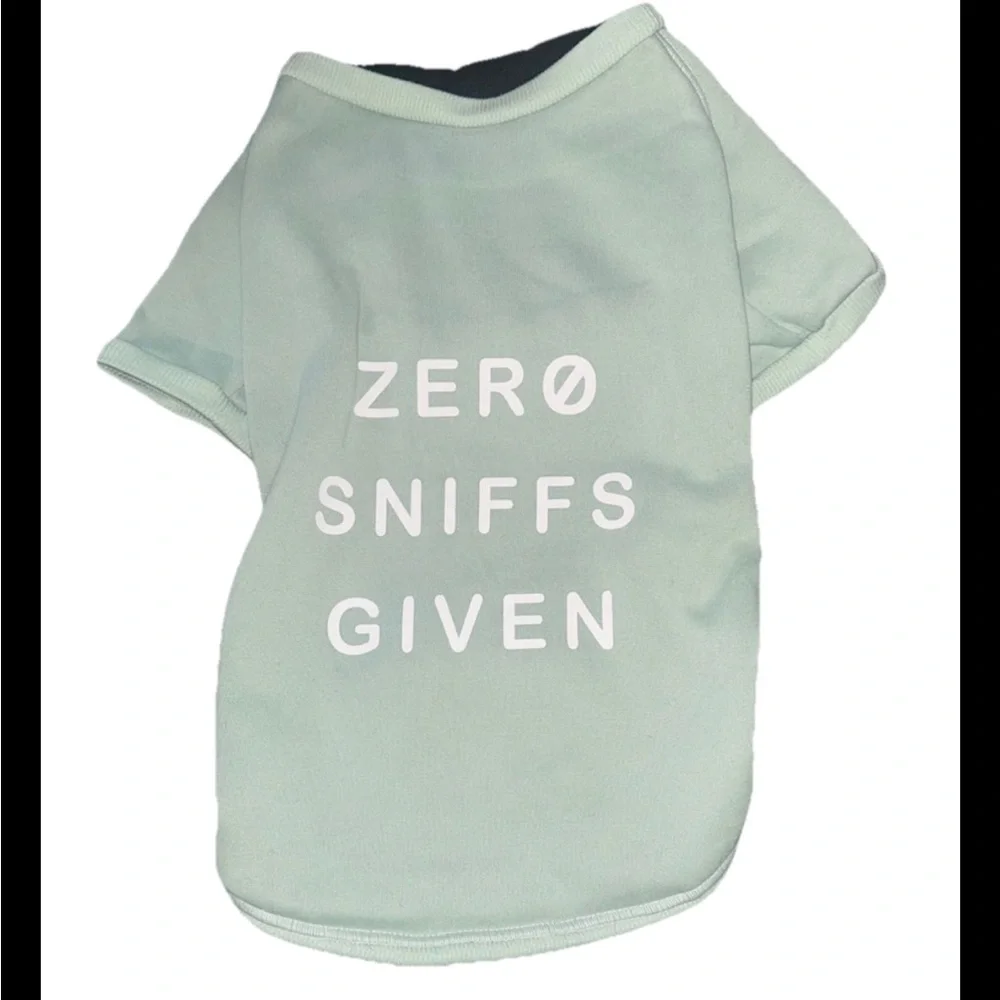 Dog Sweater Crew Neck  Zero Sniffs Given Large
